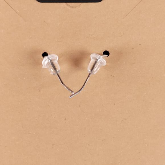 Boho Green Orange Dangle Earrings Pierced Silver Tone 1.9" Drop Jewelry Gift Bag - Picture 7 of 10